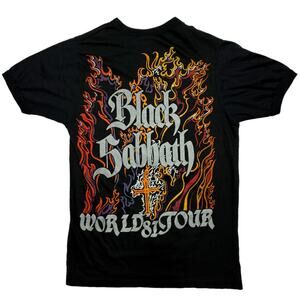 Vintage 1981 Black Sabbath World Tour Tee Shirt Mob Rules Tour Original Rock